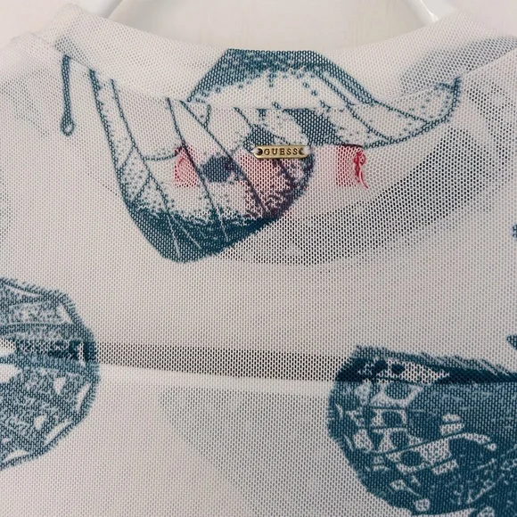 Guess Butterfly Dress ~ long sleeve ~ size XS - Picture 10 of 10